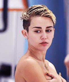 miley cyrus naked gif